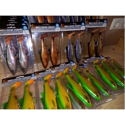 SG 3D River Roach Paddle Tail 18cm SG 3D River Roach Paddle Tail 18cm